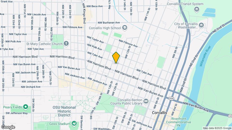 430 NW 13th St Map and Location Details