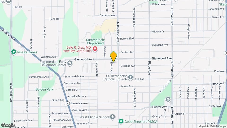 2611 Ellen Ave Mapa y Detalles de la Ubicación