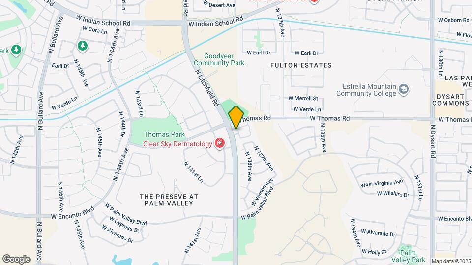 2801 N Litchfield Rd Map and Location Details