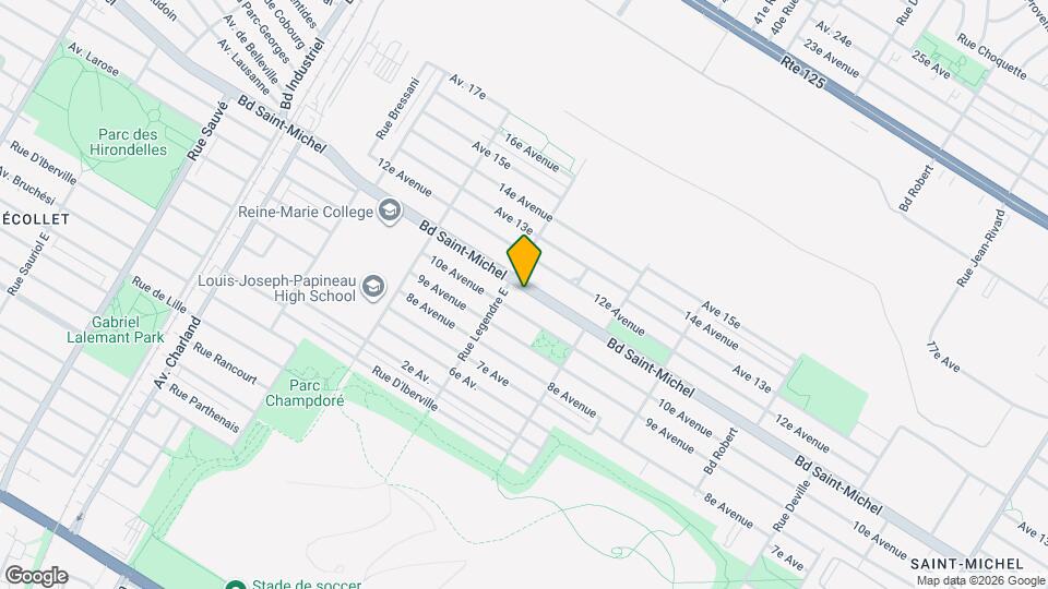 8998 Saint-Michel Boul Map and Location Details