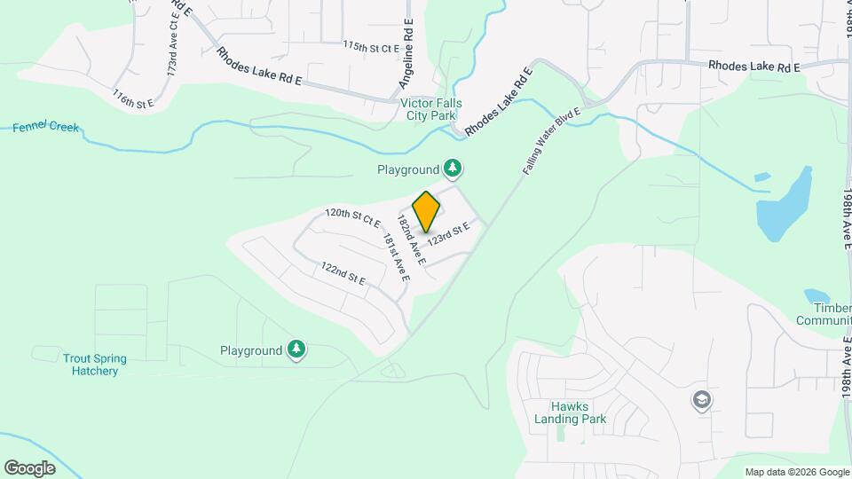 18221 123rd St E Mapa y Detalles de la Ubicación