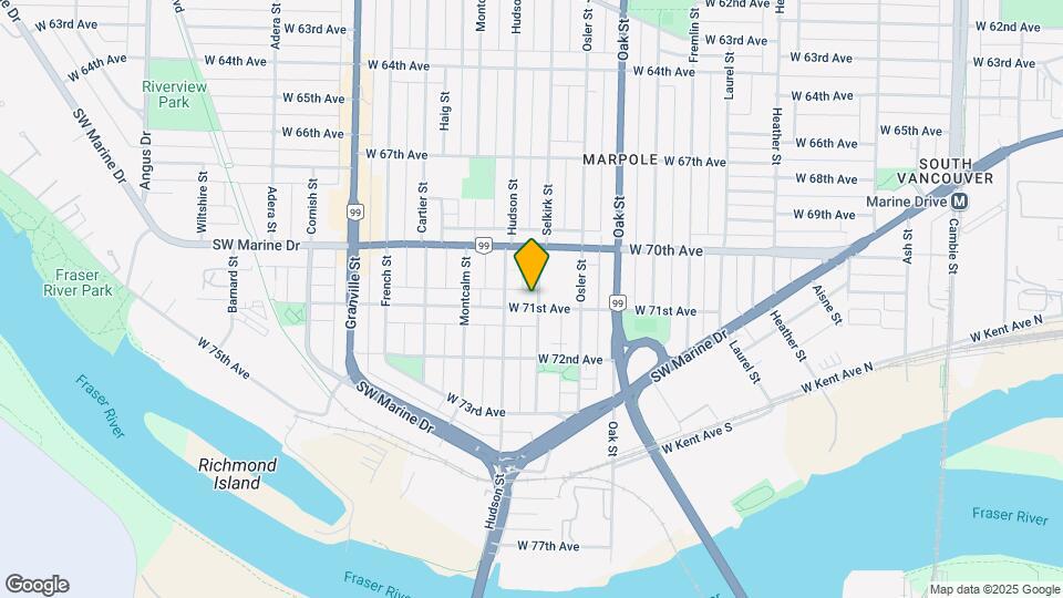 8687 Selkirk St Map and Location Details