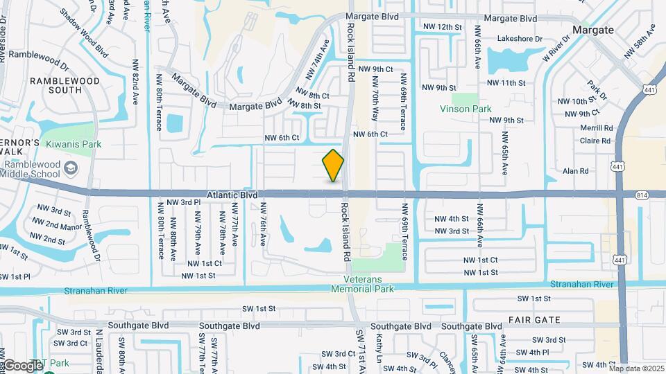 7205 W Atlantic Blvd Map and Location Details