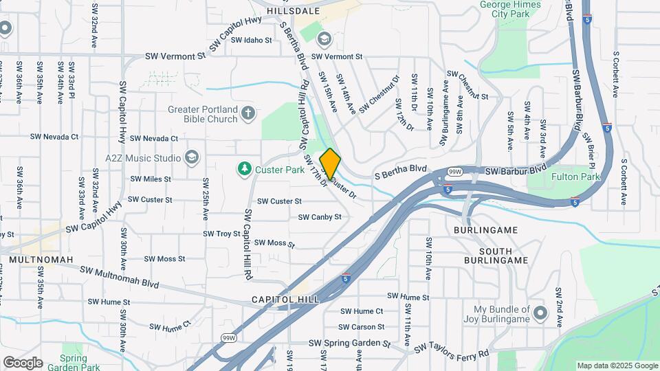 7450 SW 17th Dr Map and Location Details
