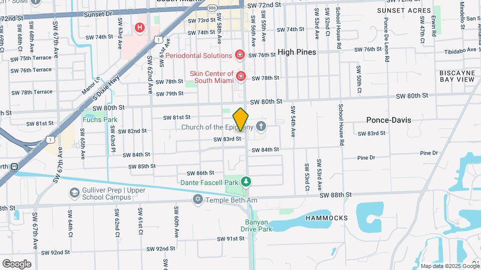 5703 SW 83rd St Map and Location Details