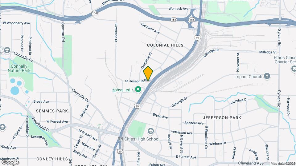 2343 Newnan St-Unit -T4 Map and Location Details