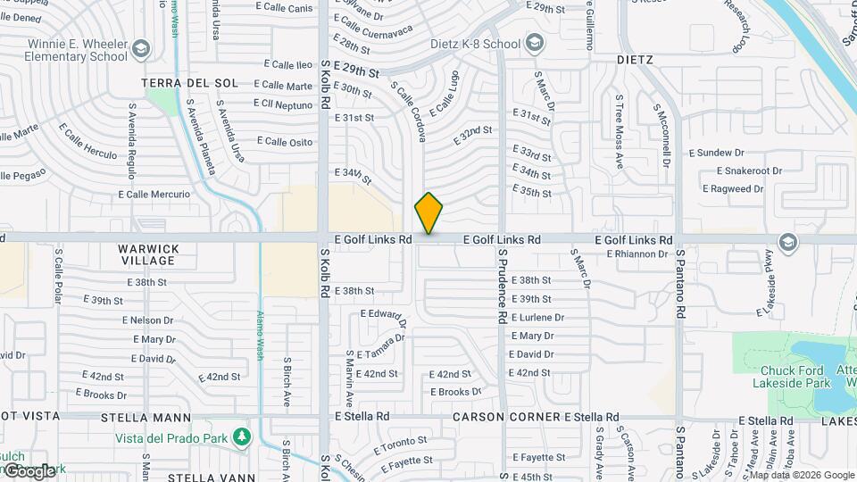 Villa Monterey Apartments Map and Location Details