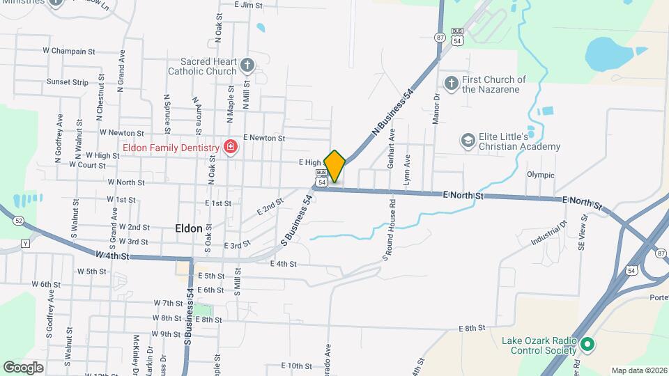 708 E North St Map and Location Details