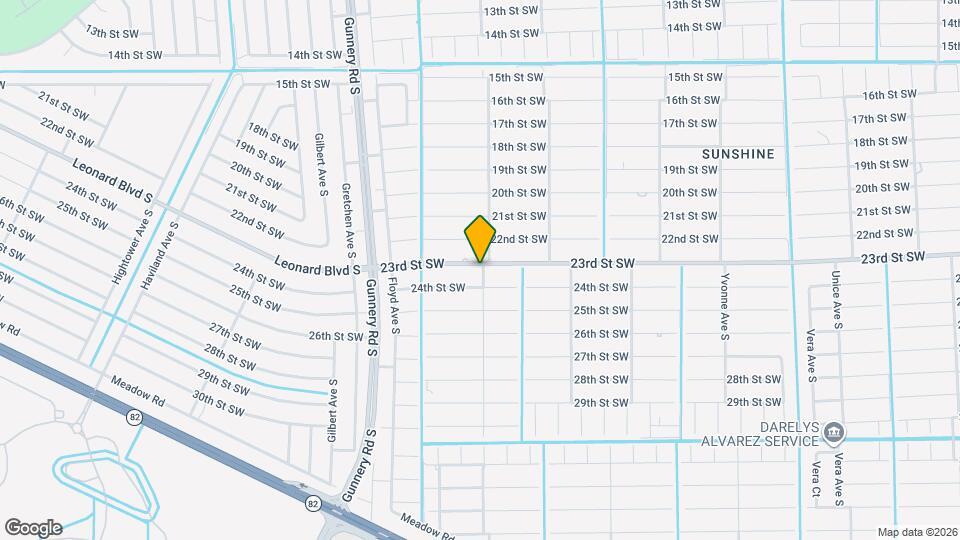 4203 23rd St SW Map and Location Details