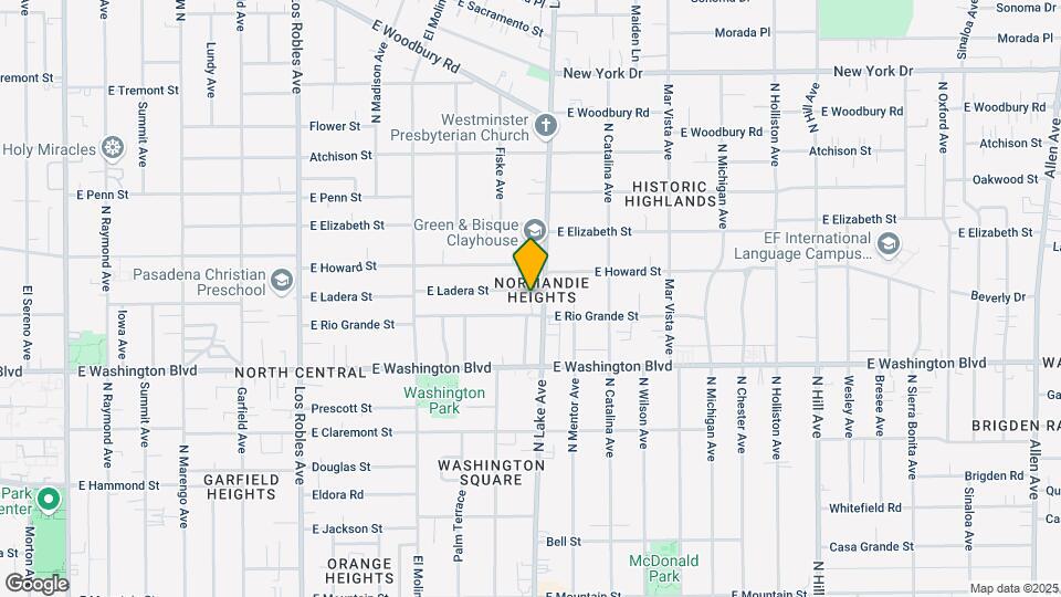 874 E Ladera St Mapa y Detalles de la Ubicación