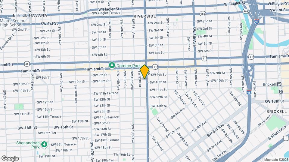 1016 SW 12th Ave Map and Location Details