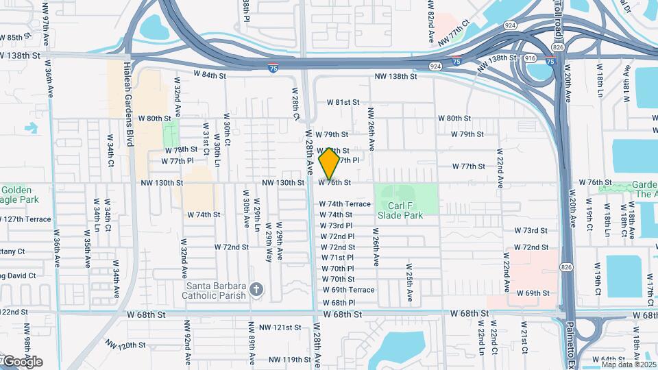 2740 W 76th St Map and Location Details