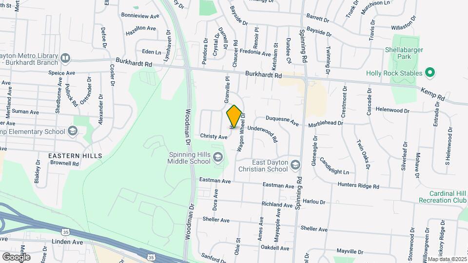 790 Harlan Pl Map and Location Details