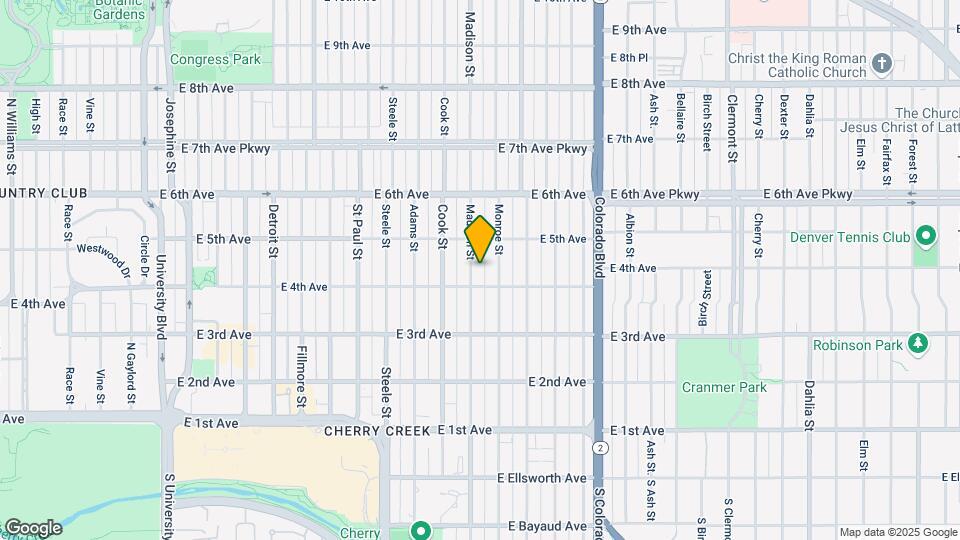 432 Madison St Map and Location Details