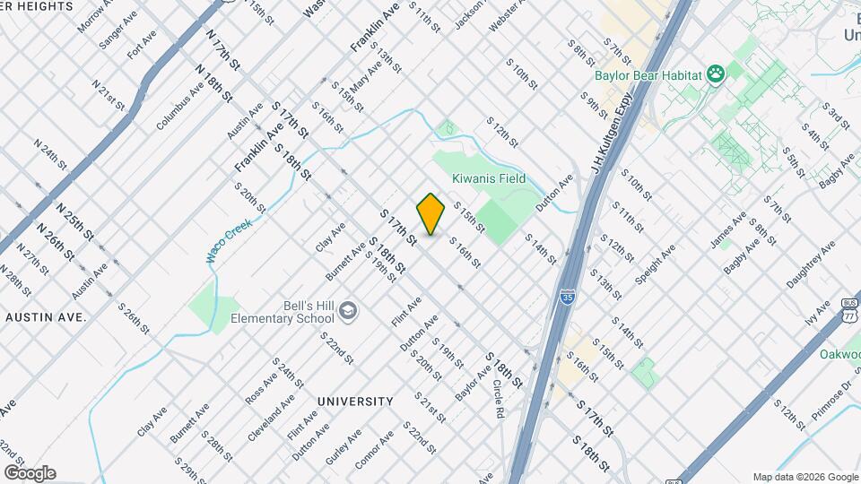 1615 Cleveland Ave Map and Location Details