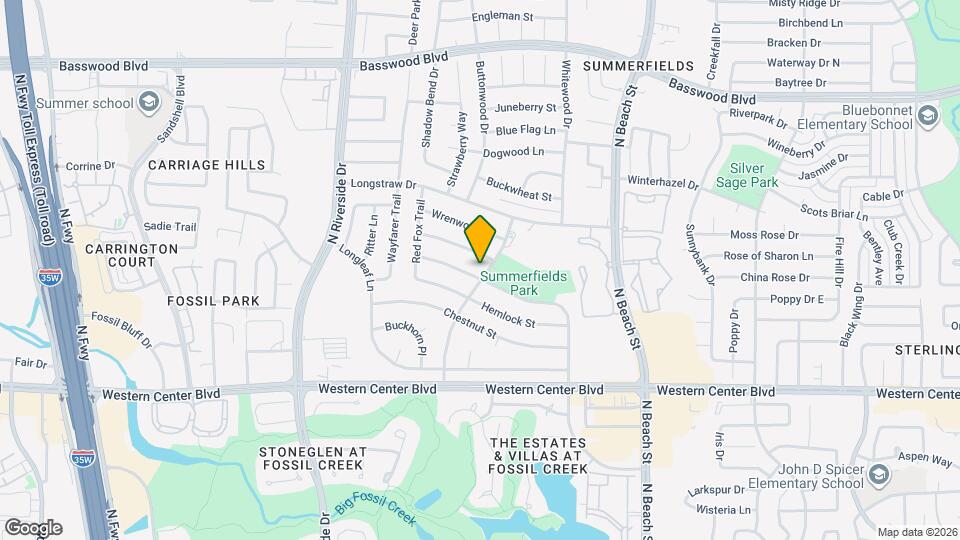 3945 Spoonwood Ln Map and Location Details