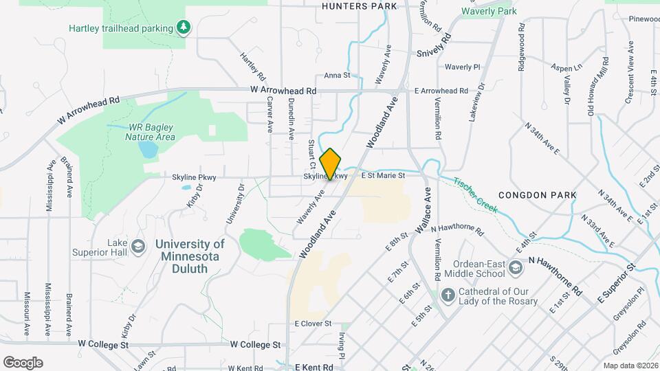 1612 Waverly Ave Map and Location Details