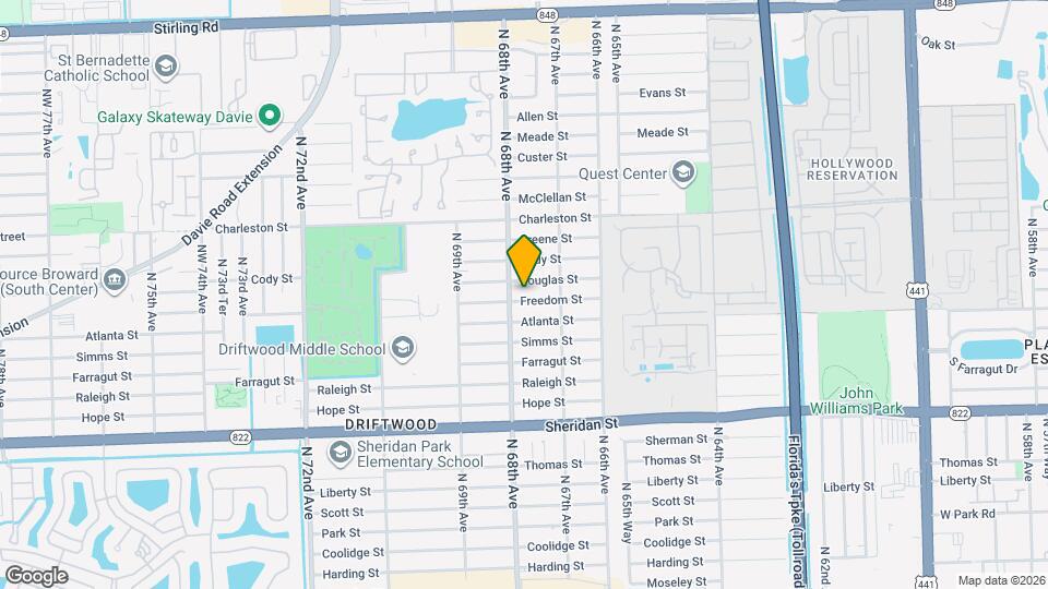 6771 Freedom St Map and Location Details