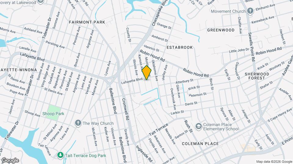 3020 Kansas Ave Map and Location Details