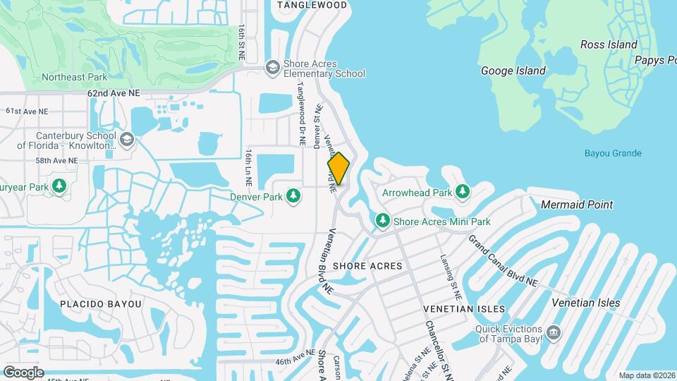 5510 Bayou Grande Blvd NE Map and Location Details