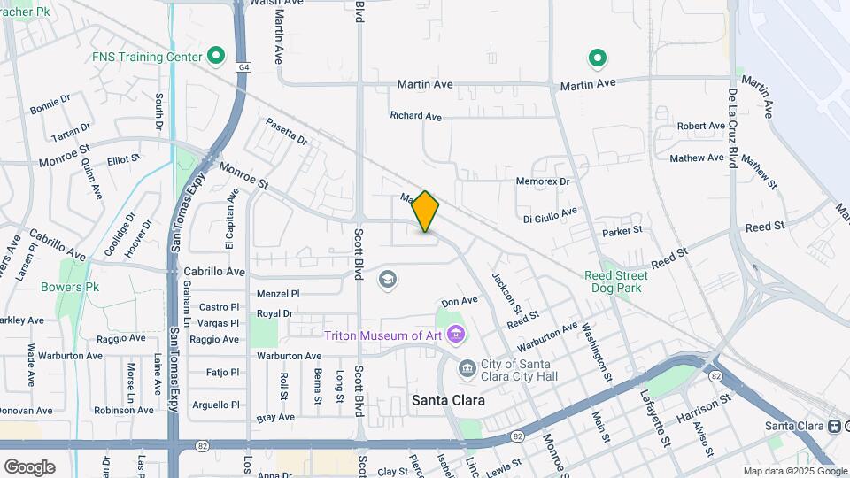 2126 Monroe St Map and Location Details