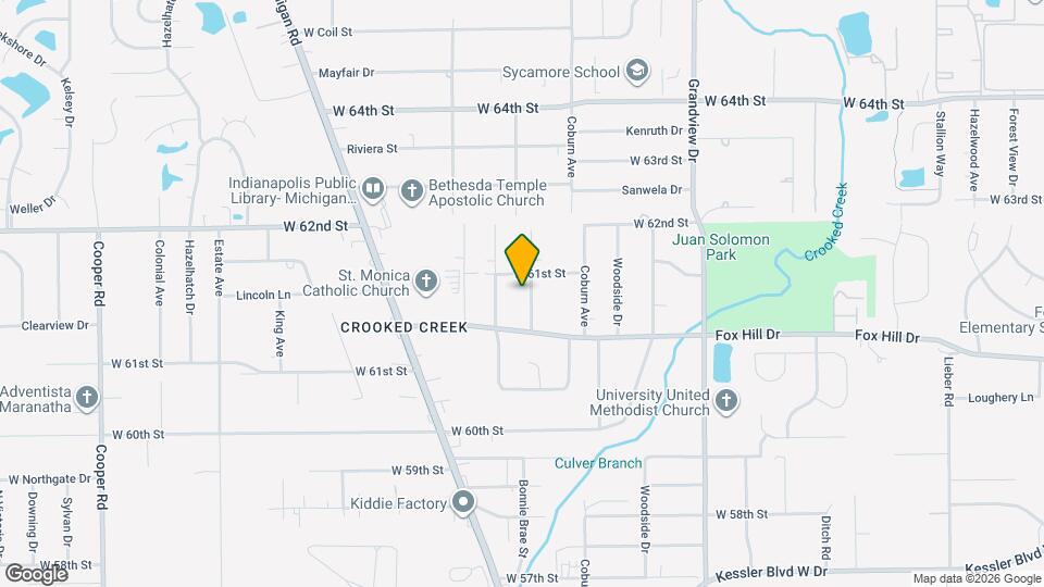 6072 Bettcher Ave Mapa y Detalles de la Ubicación