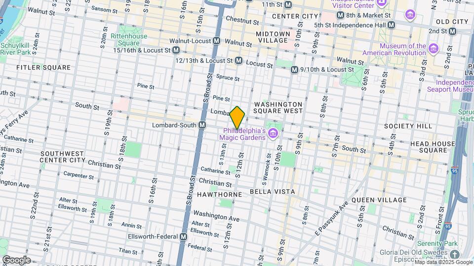 1222 South St Map and Location Details