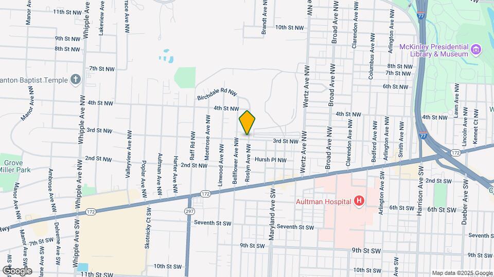 301 Roslyn Ave NW Map and Location Details