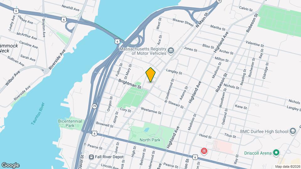 1556 N Main St, Unit 7 Mapa y Detalles de la Ubicación