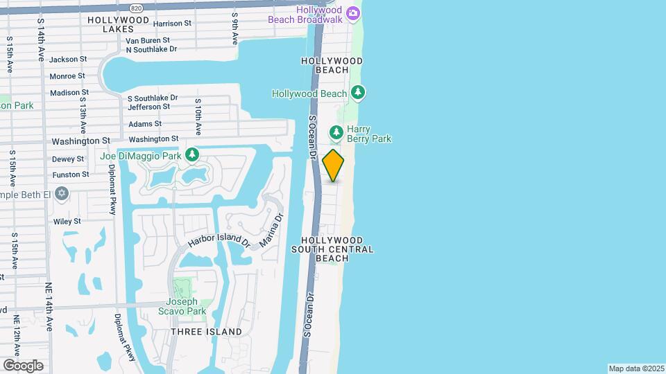 1600 S Surf Rd Mapa y Detalles de la Ubicación