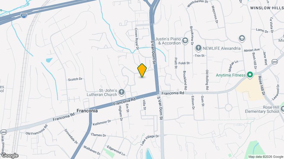 6131 Gardenia Ct Map and Location Details