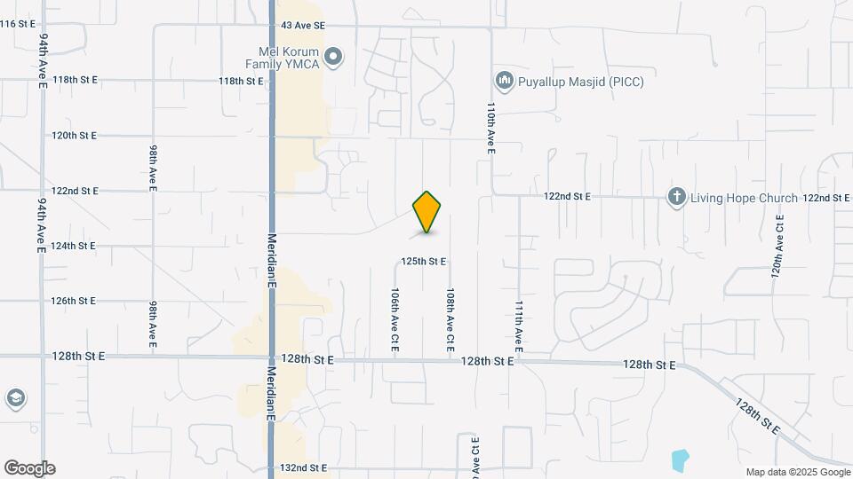 12317 107th Ave Ct E Map and Location Details