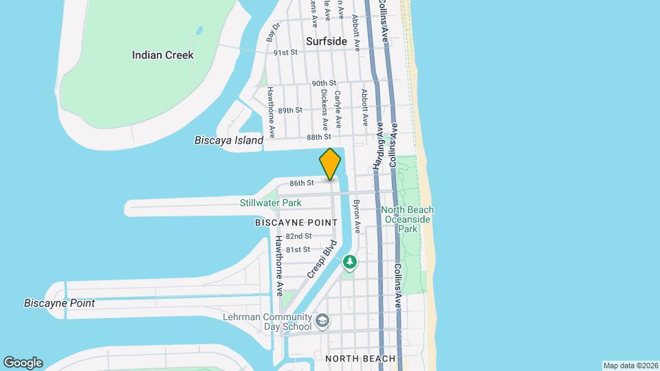 8530 Crespi Blvd Map and Location Details