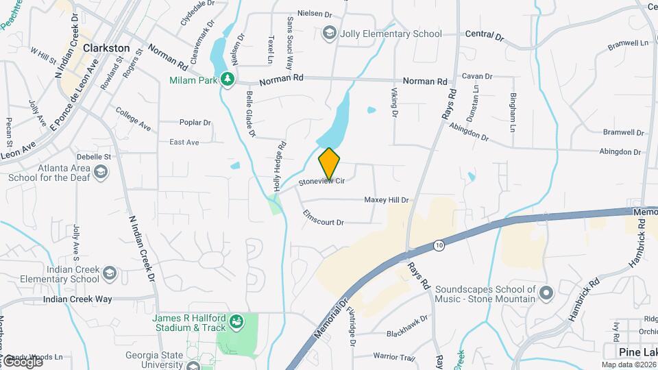 4001 Stoneview Cir Map and Location Details