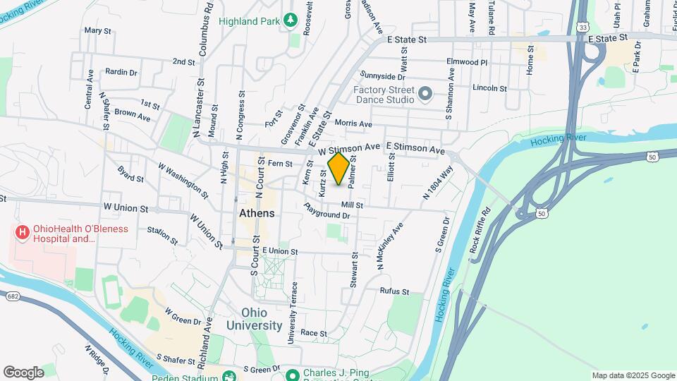 16 Oak St, Unit 2 Map and Location Details