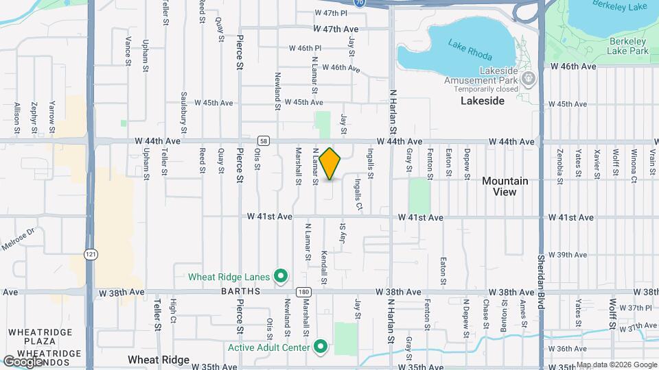 4295 Kendall St Map and Location Details