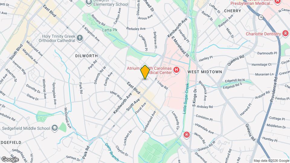 1617 Kenilworth Ave Map and Location Details