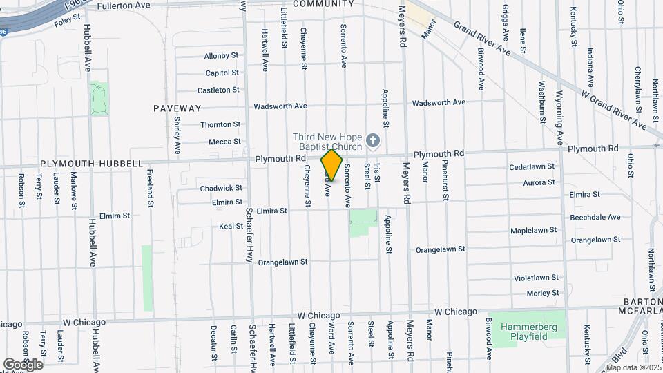 11366 Ward Ave Map and Location Details