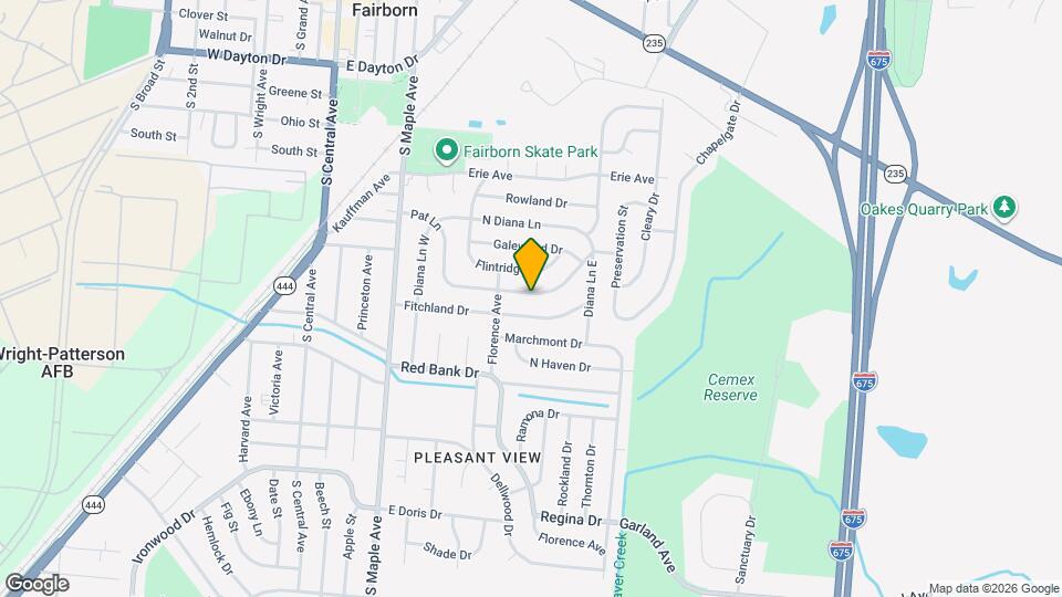 230 Pat Ln Map and Location Details