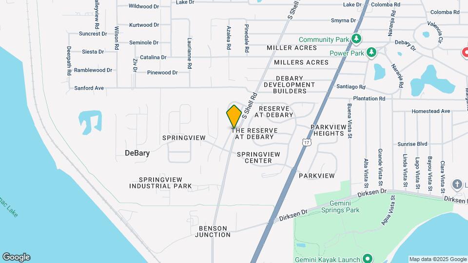 341 Oak Springs Dr Map and Location Details