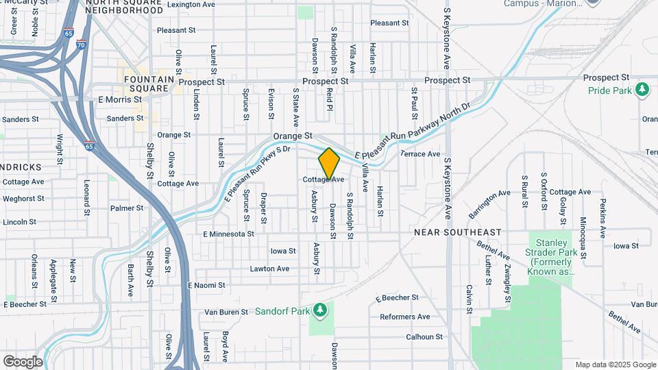 1506 Dawson St Map and Location Details
