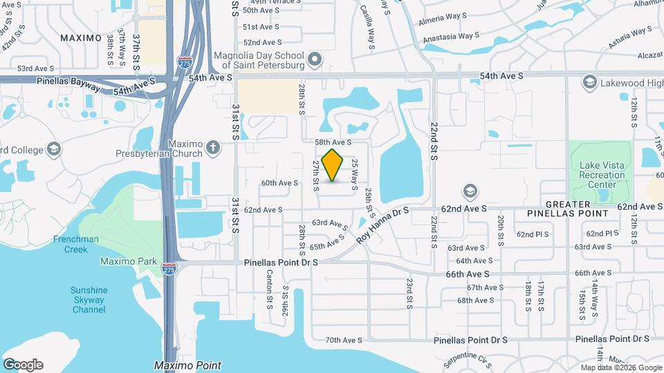 2600 60th Ave S Map and Location Details