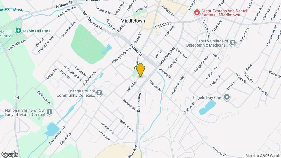 5 Mills Ave Map and Location Details