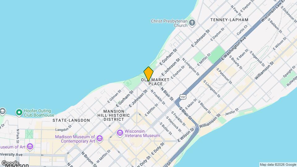 309 N Franklin St, Unit 2B Map and Location Details