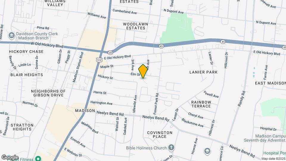 604 Forest Park Ct Map and Location Details