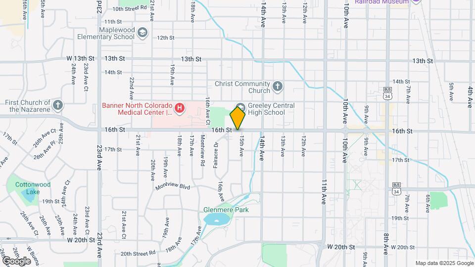 1601 15th Ave Map and Location Details