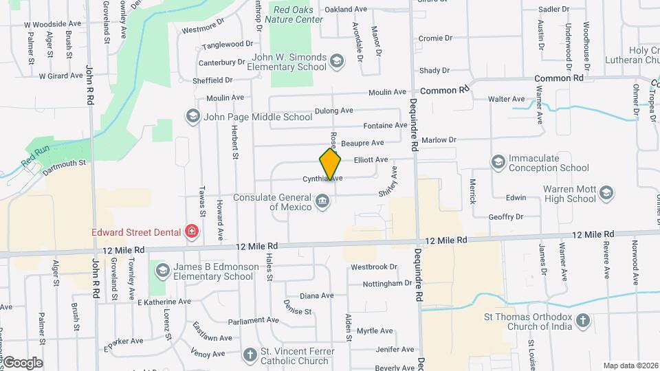 29329 Rose St Map and Location Details