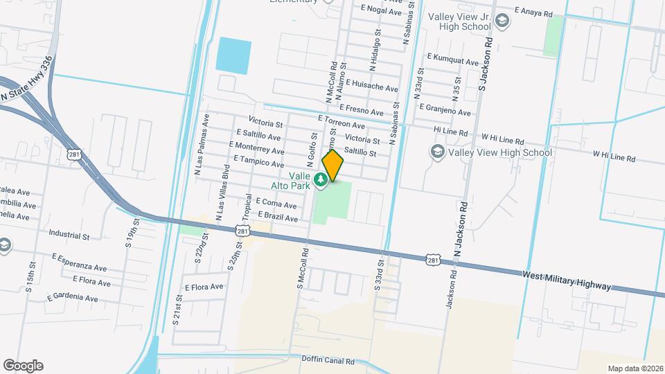 3007 E Ebano St Map and Location Details