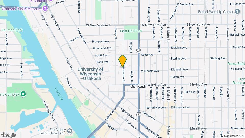 600 W Lincoln Ave Map and Location Details