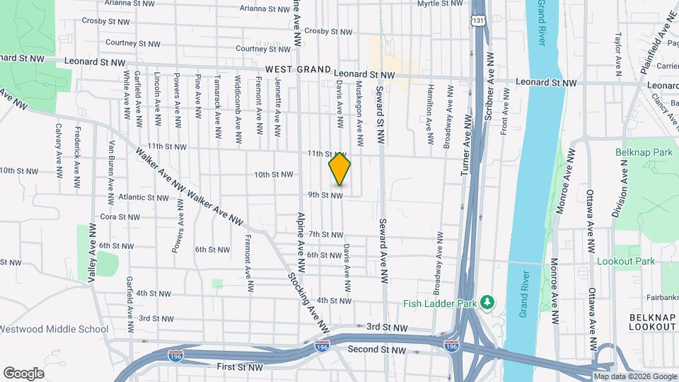 701 9th St NW Map and Location Details